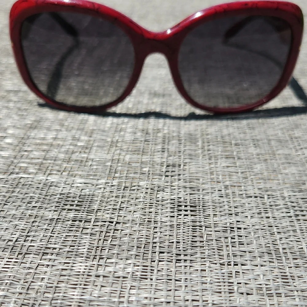 Prada Red Sunglasses - Picture 6 of 15